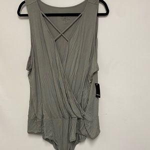 Plus Size Torrid Gray Body Suit Size 5X NWT